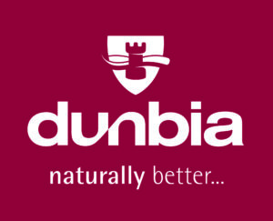Dunbia Logo CMYK White0nRed