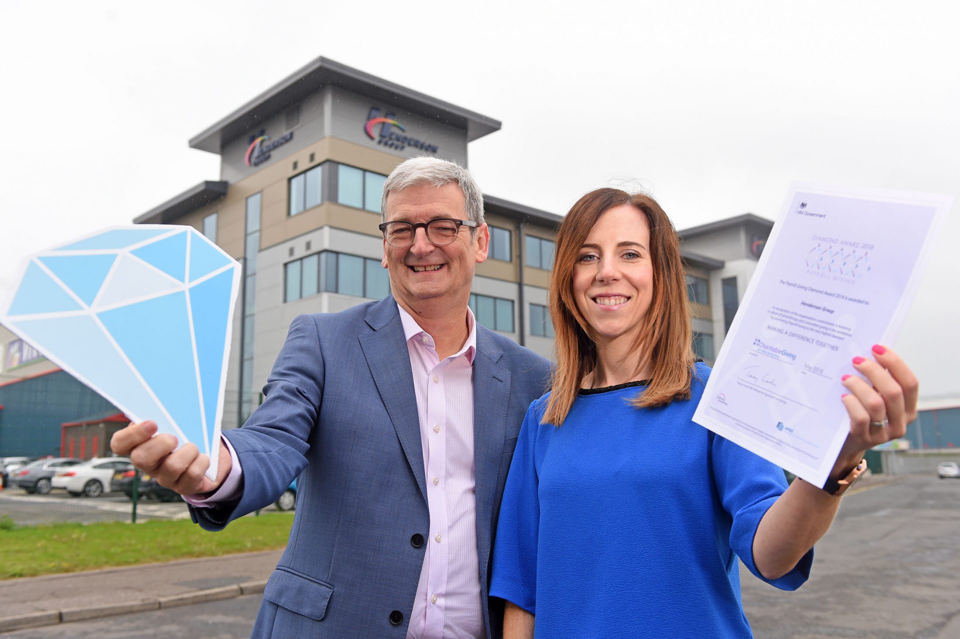 HG Payroll Giving Diamond Award