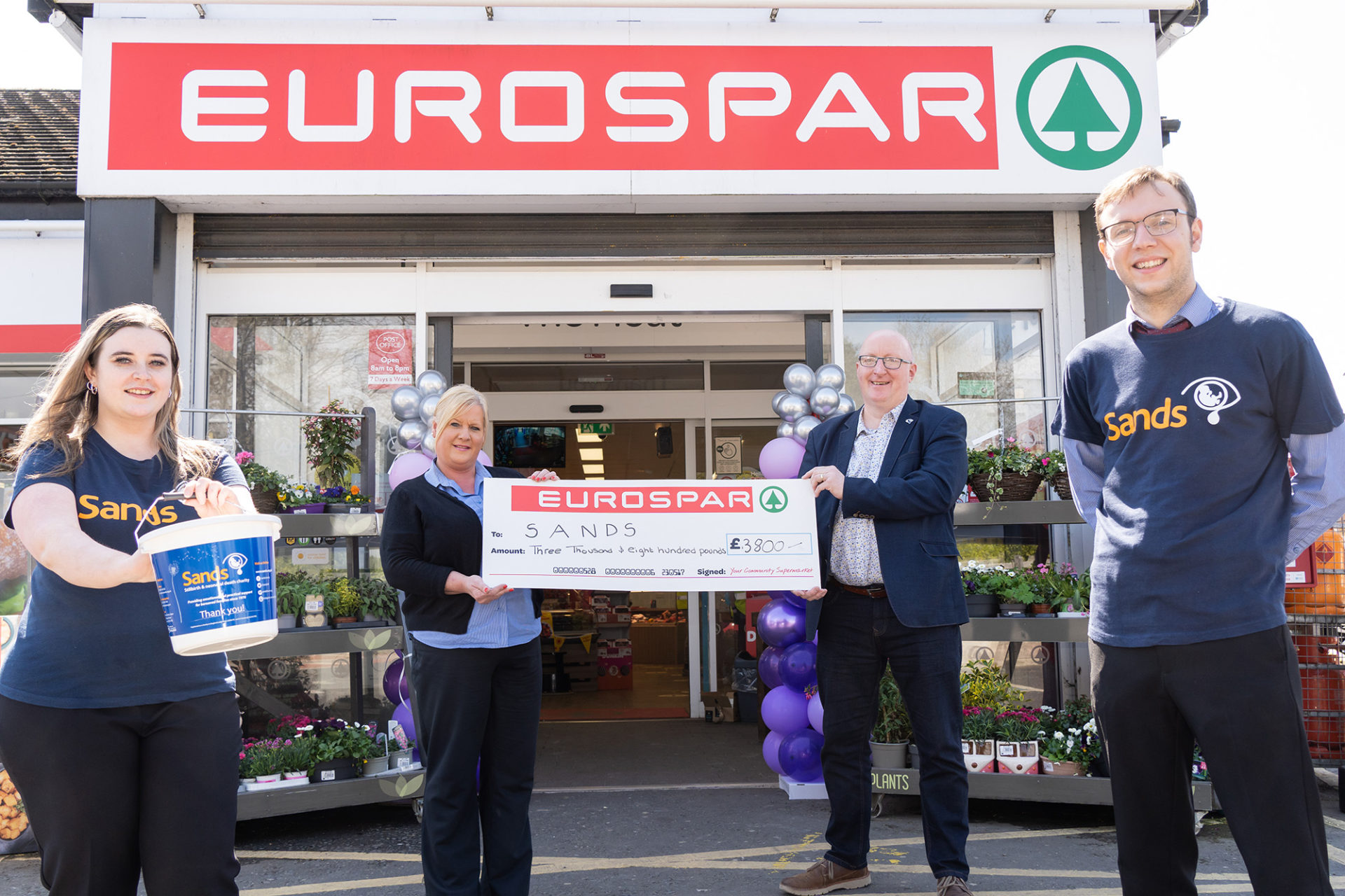 EUROSPAR SANDS donation