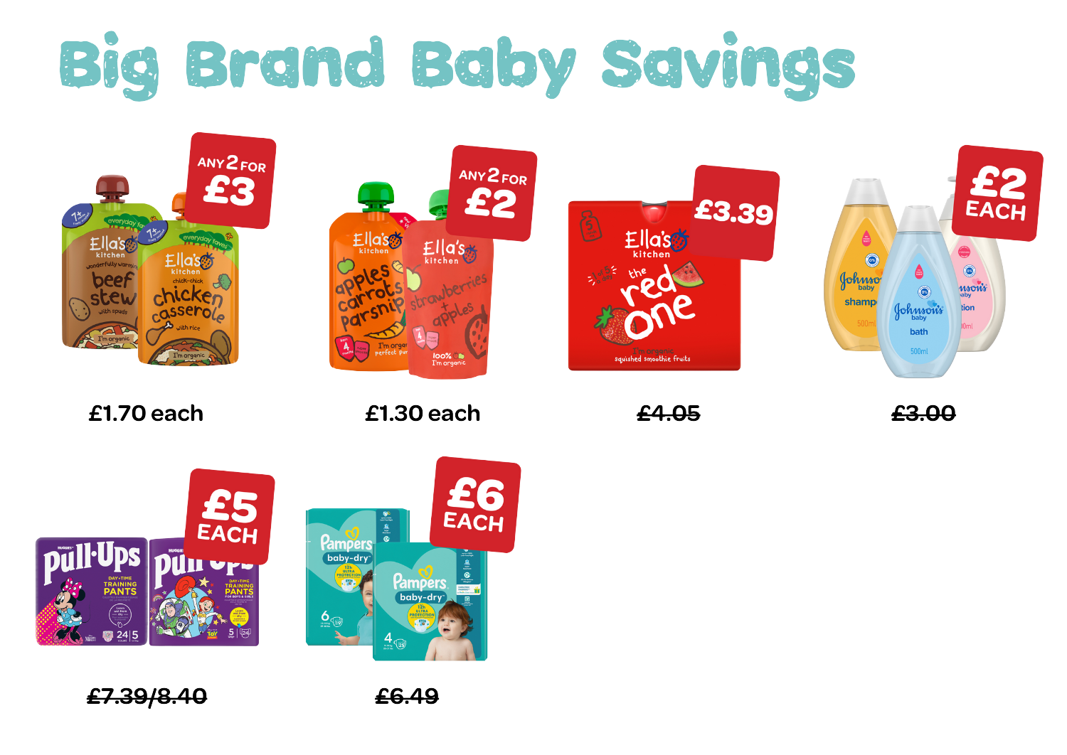 Big Brand Baby Savings