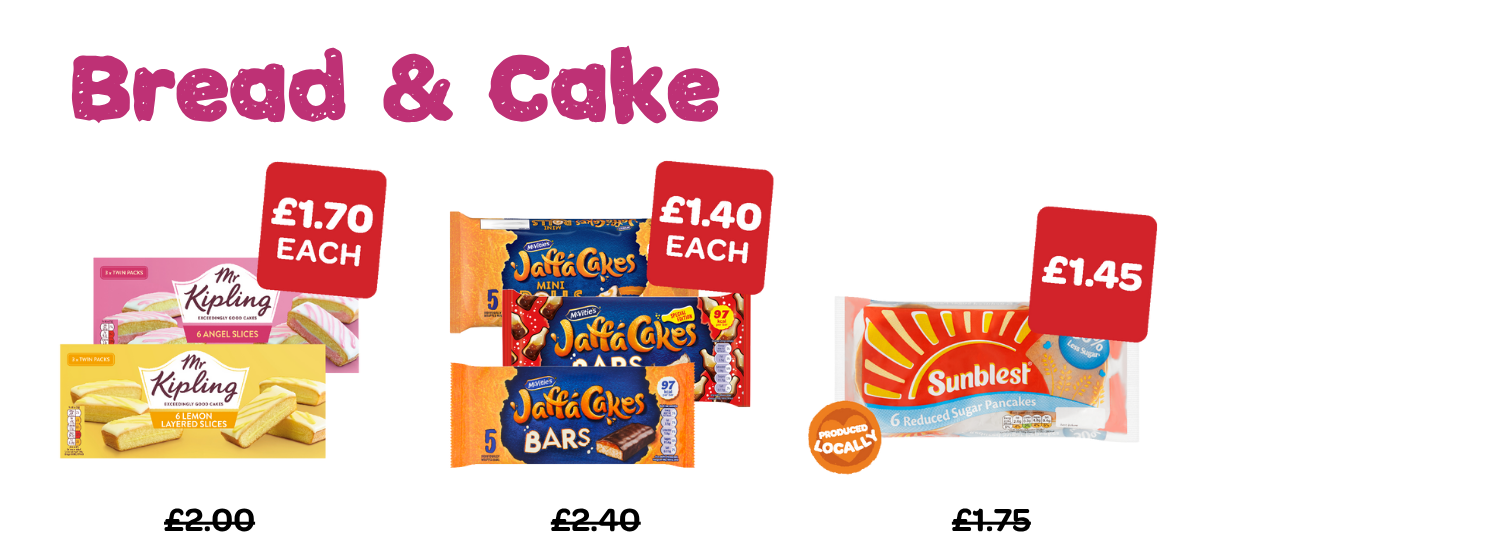 Bread & cake