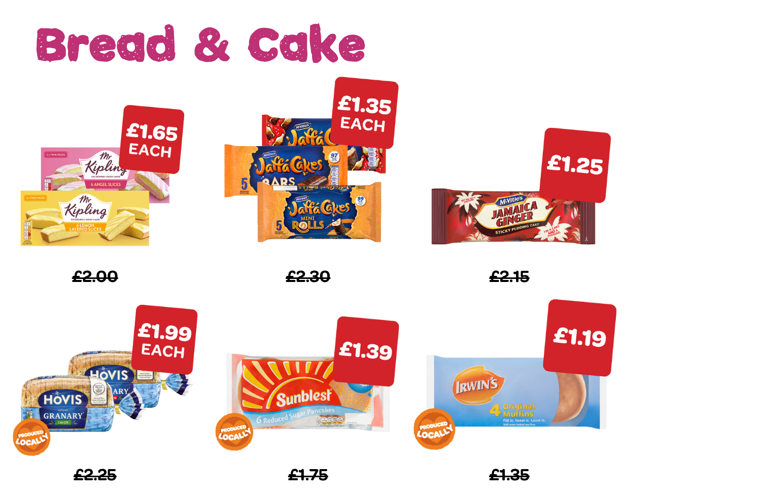 Bread & cake