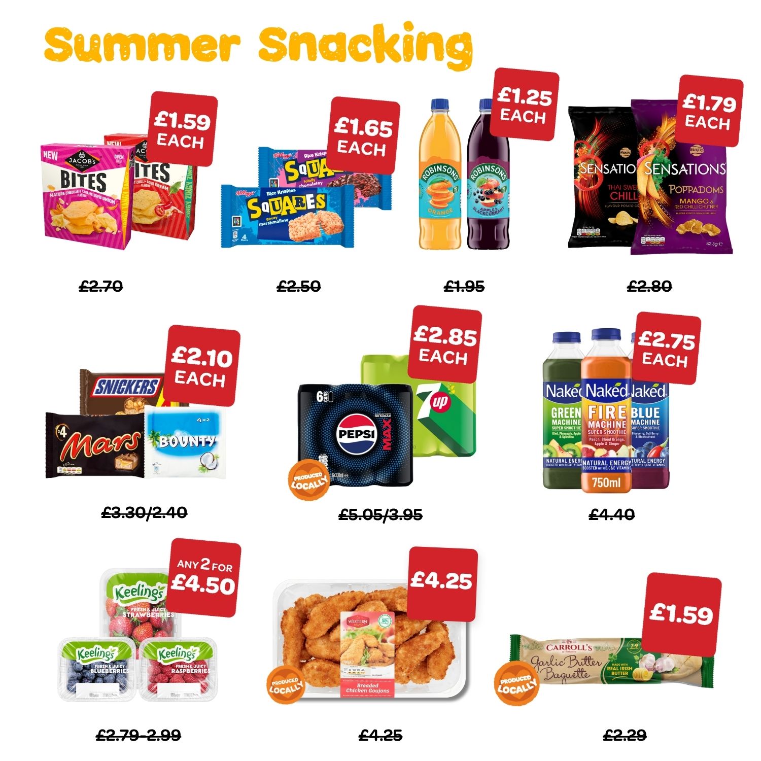Summer snacking