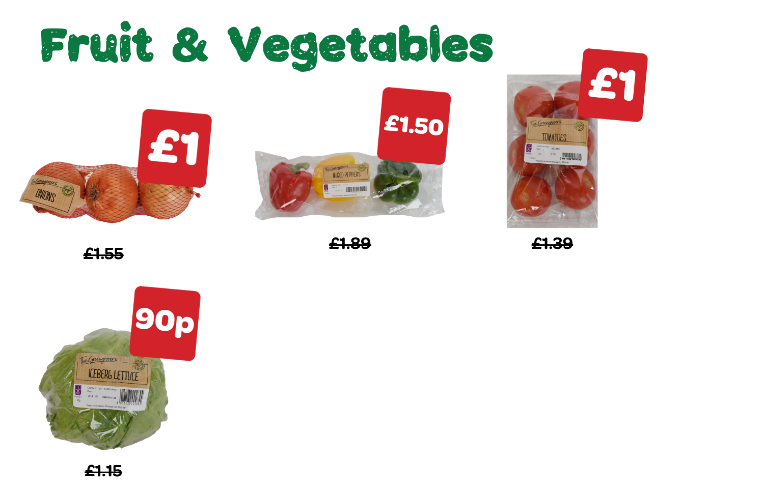 Fruit & vegetables