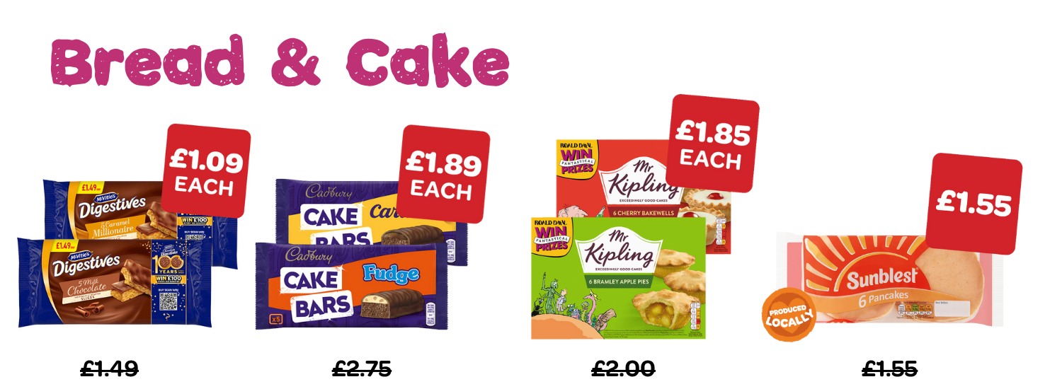 Bread & cake