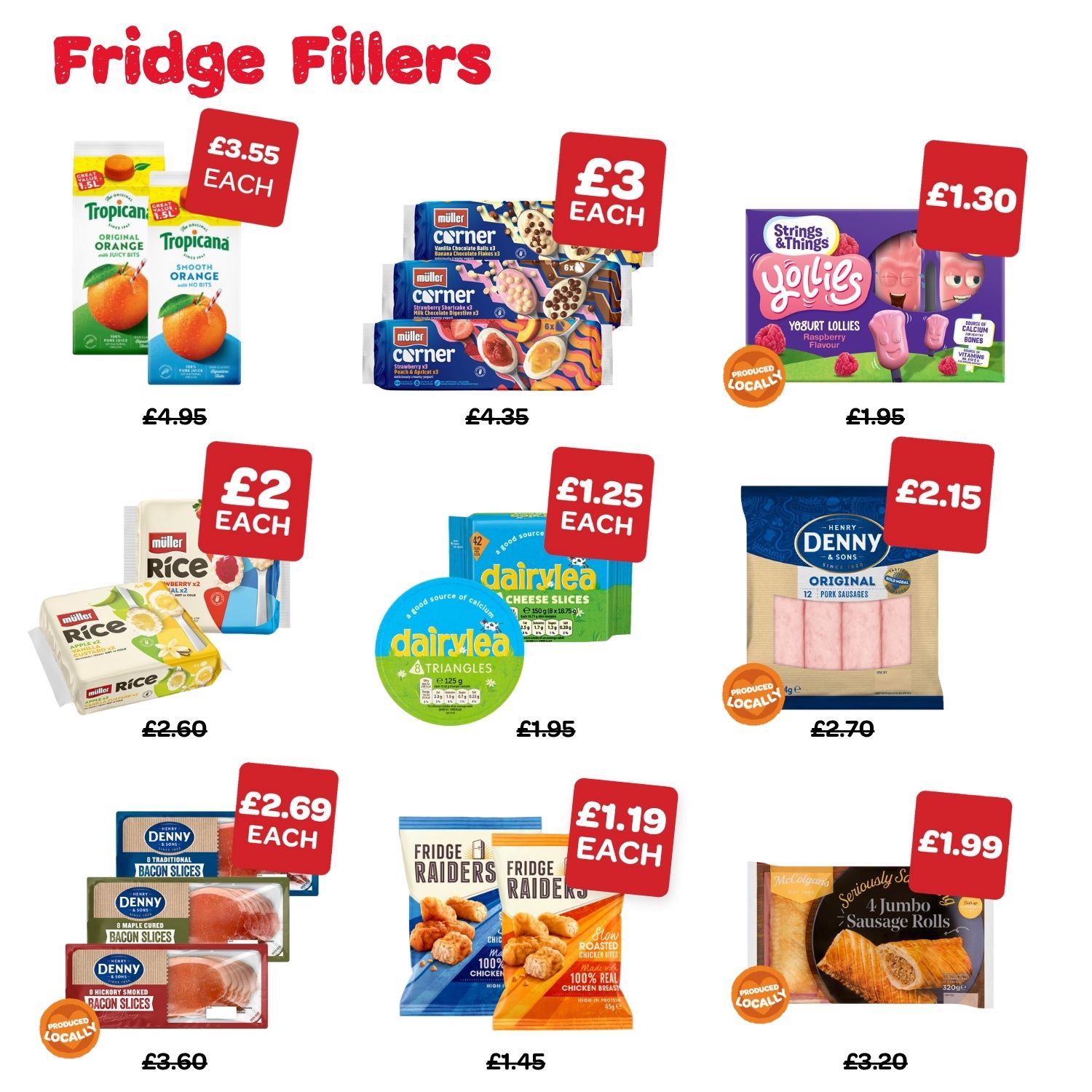 Fridge fillers