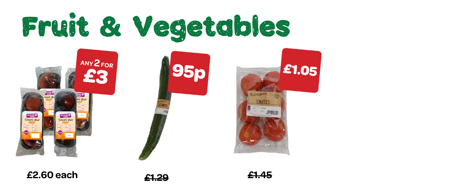 Fruit & vegetables