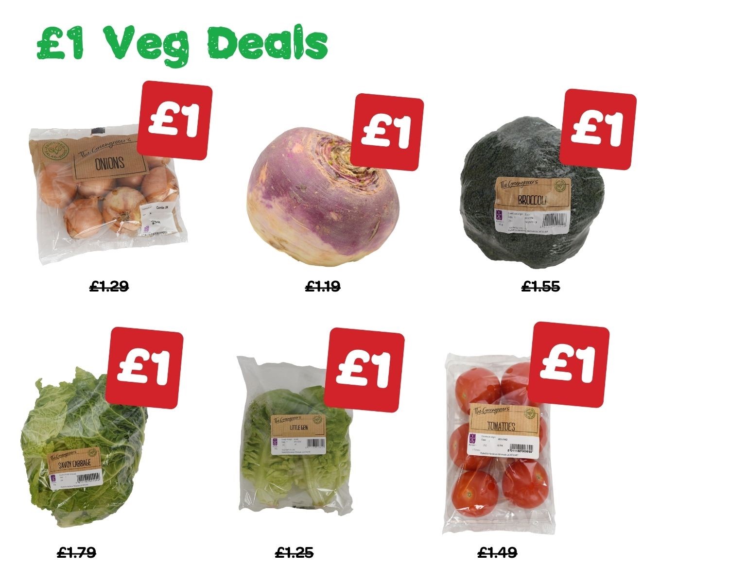 P8 ViVO Deals Website - £1 Veg Deals