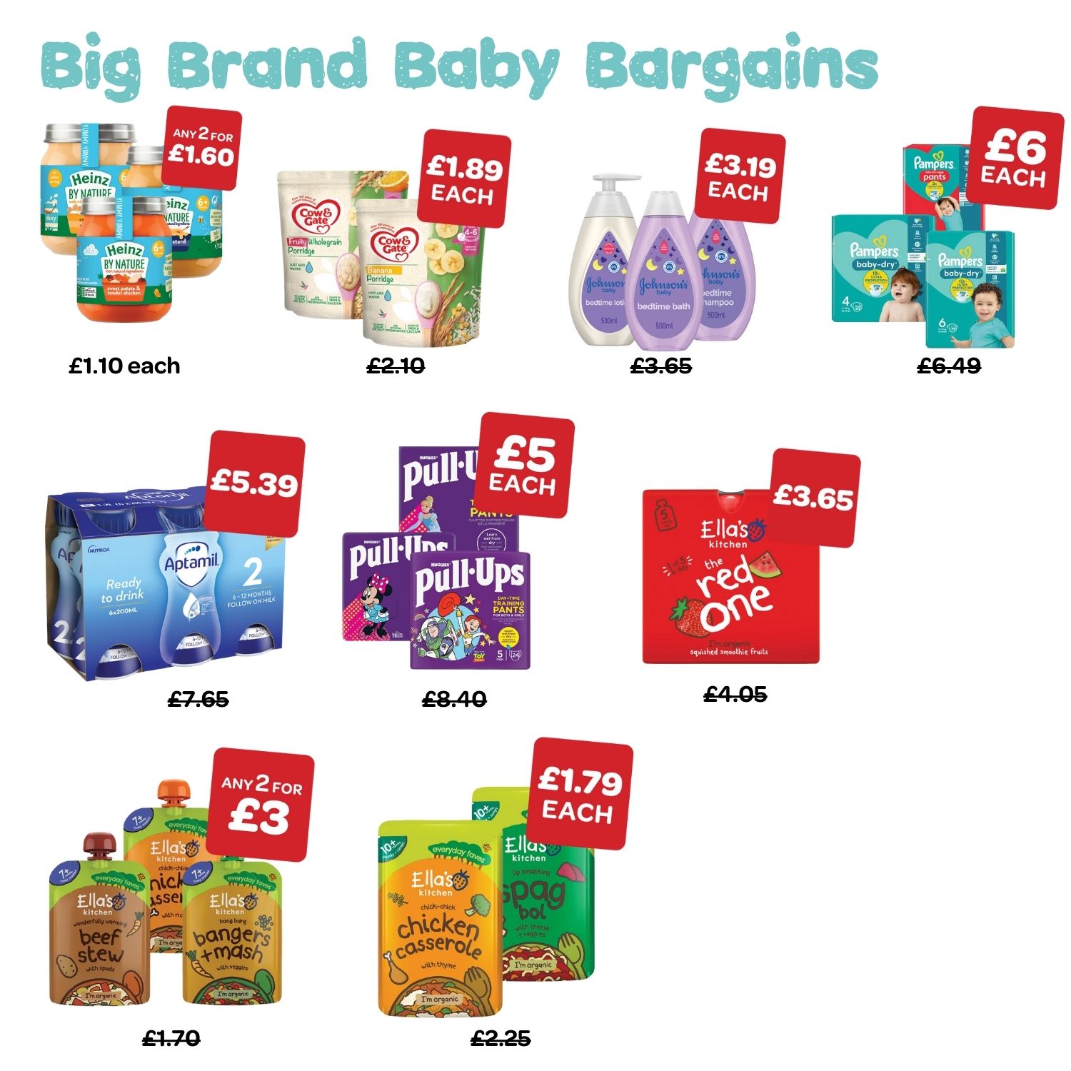 Big Brand Baby Bargins
