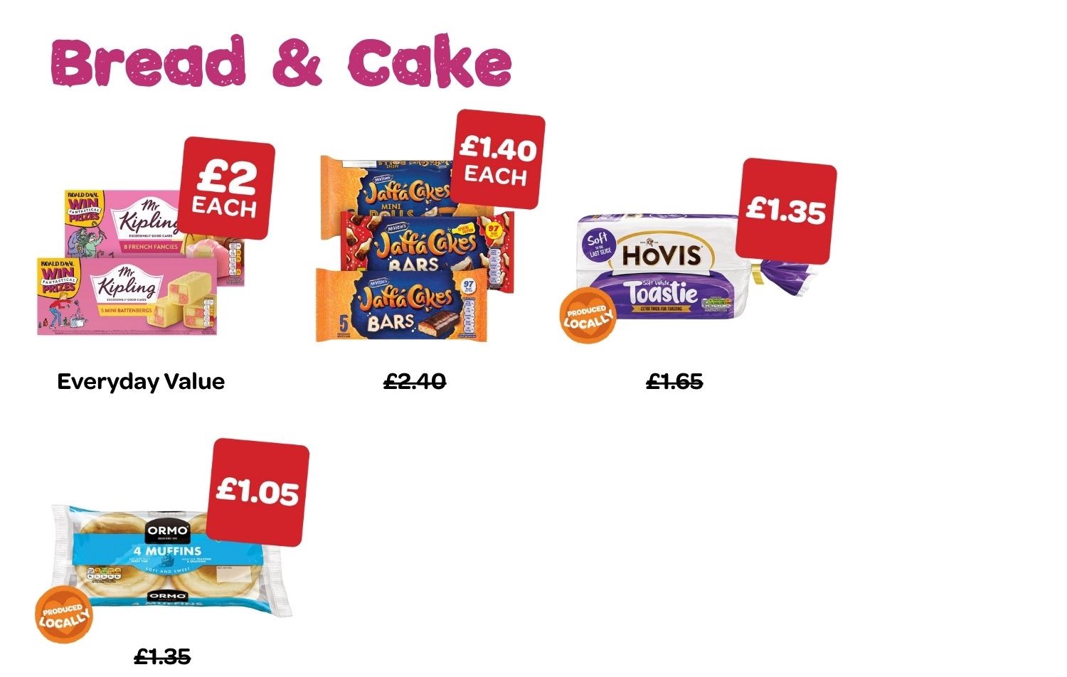 P7 ViVO Deals Website - Bread & cake