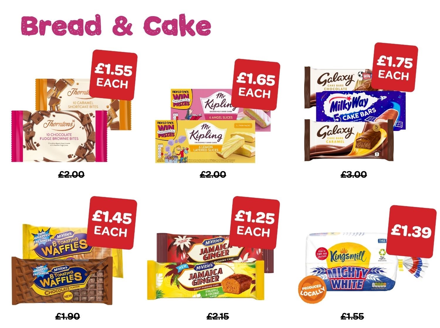 P8 ViVOXTRA Deals Website - Bread & cake