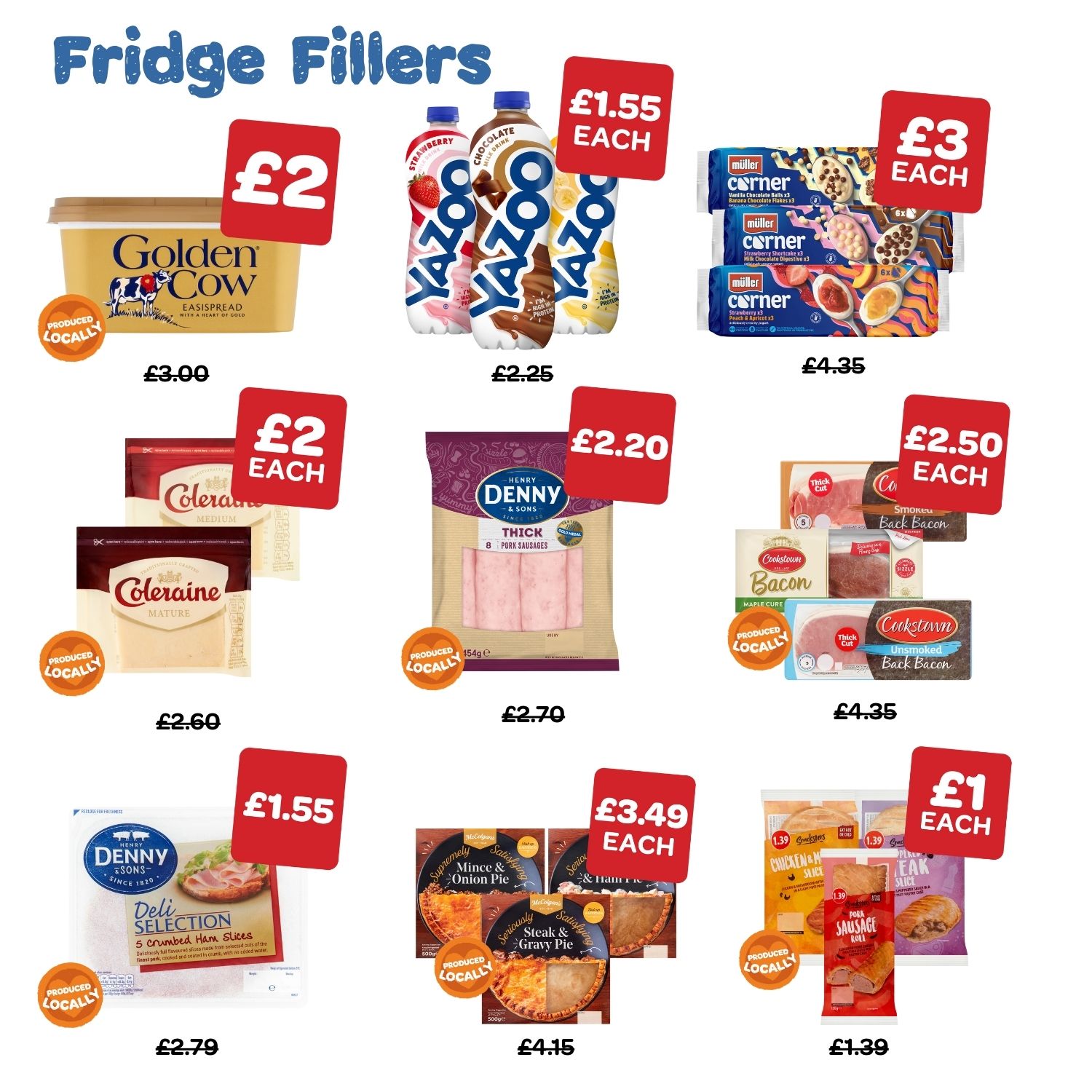 Fridge fillers