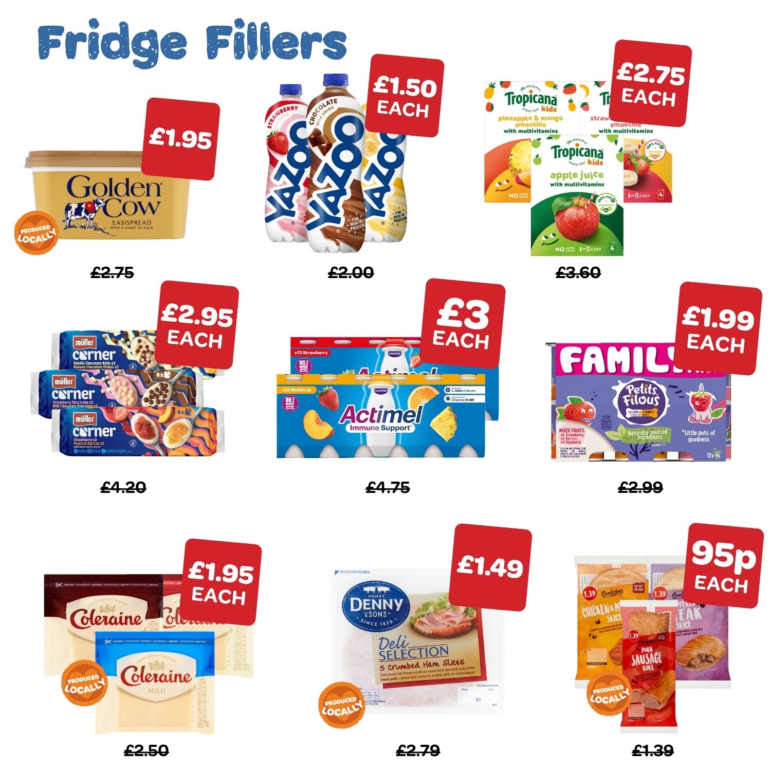 Fridge fillers