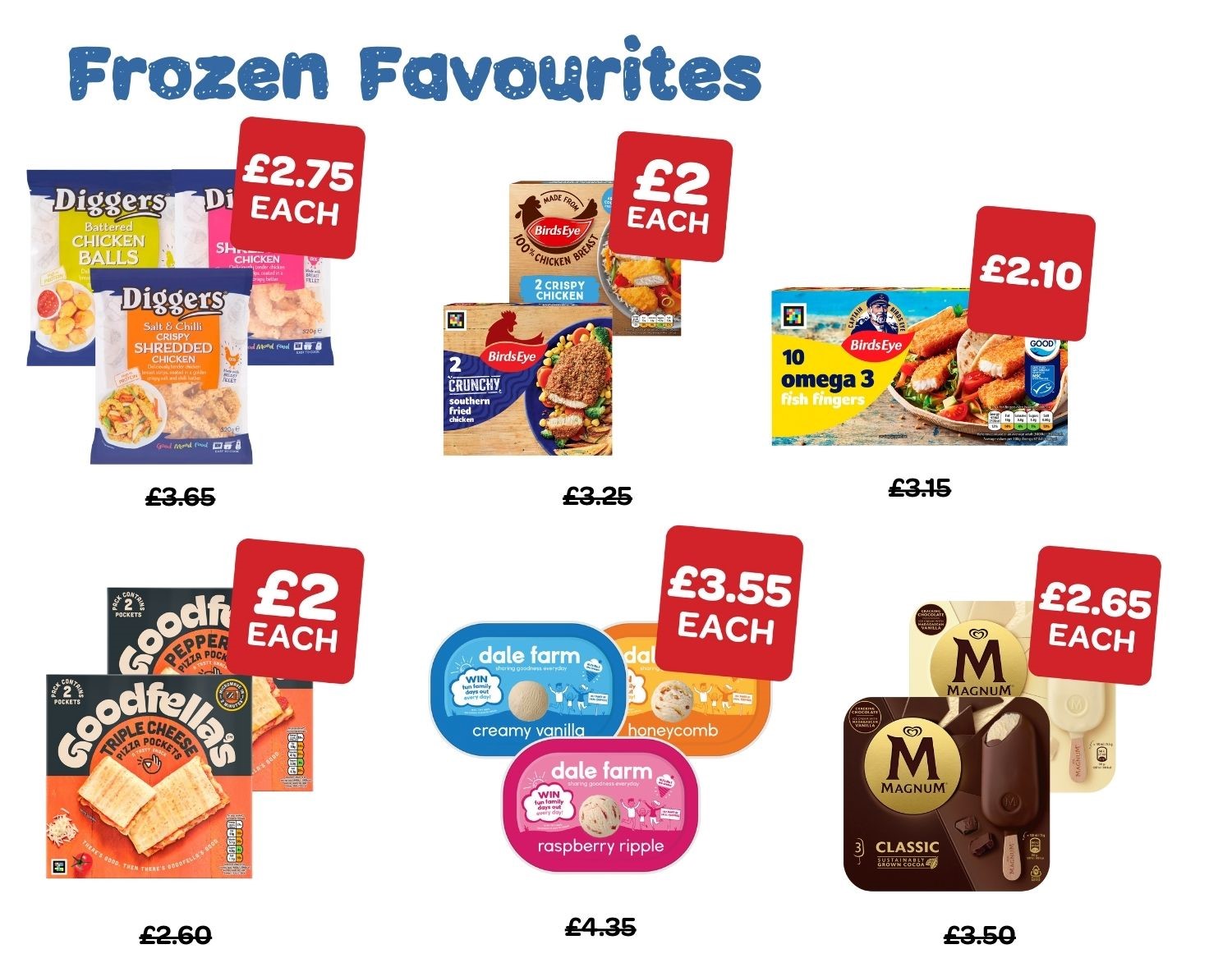 P8 ViVOXTRA Deals Website - Frozen favourites