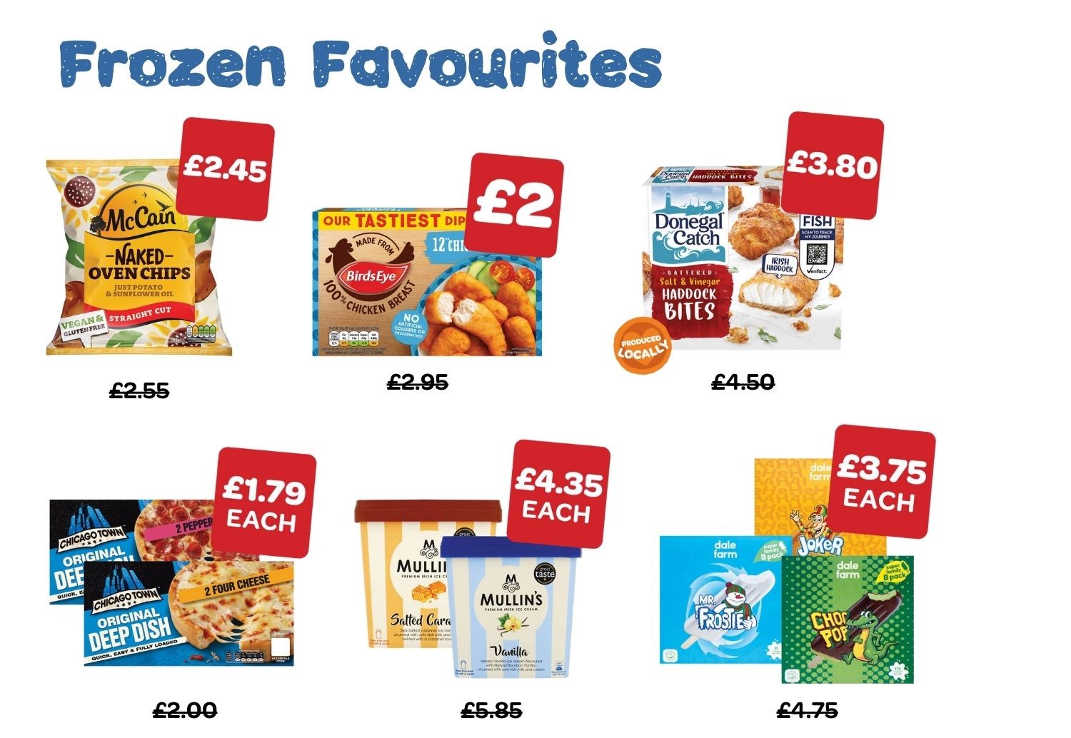 P7 ViVOXTRA Deals Website - Frozen favourites