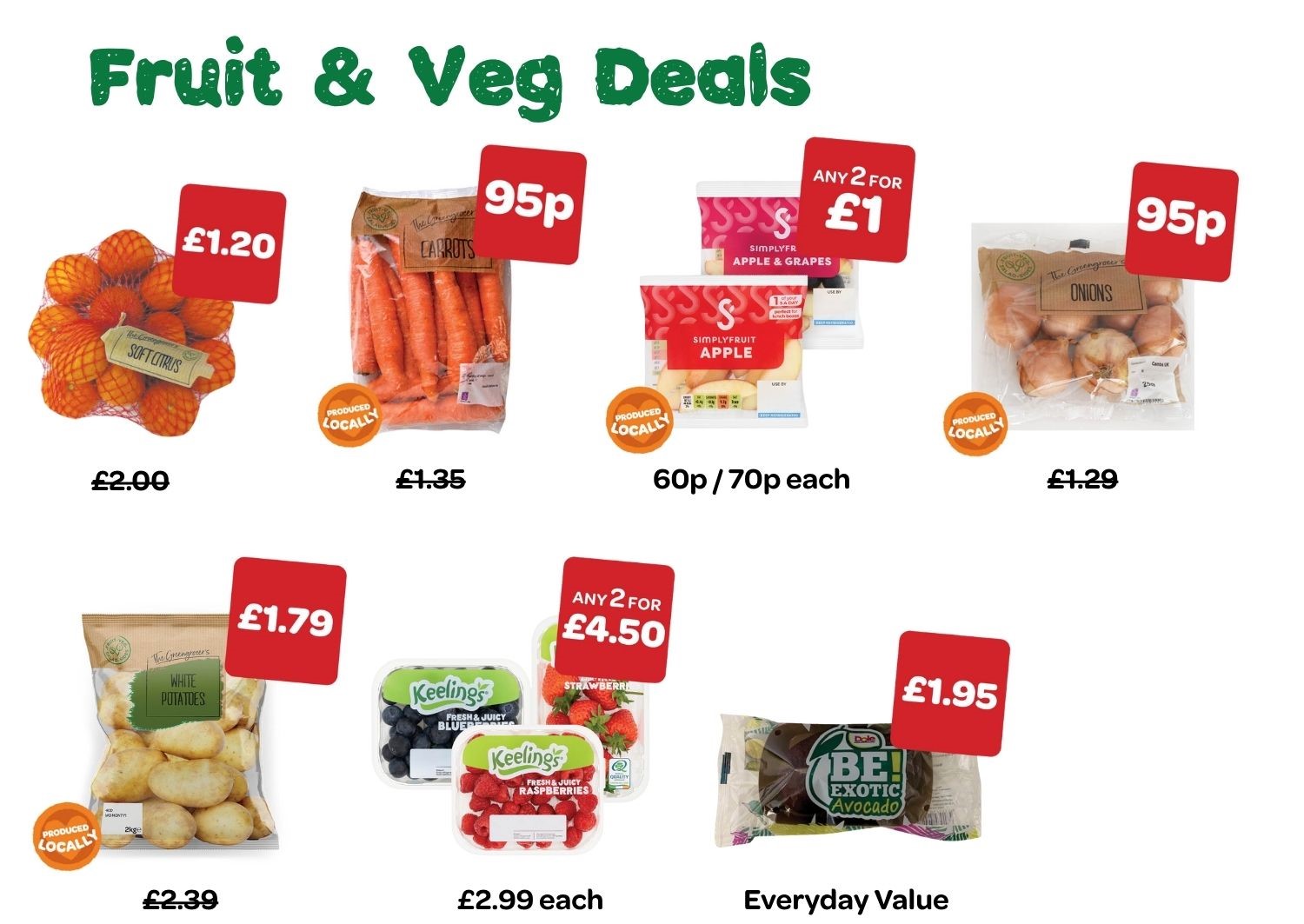 P7 ViVO Deals Website - Fruit & vegetables