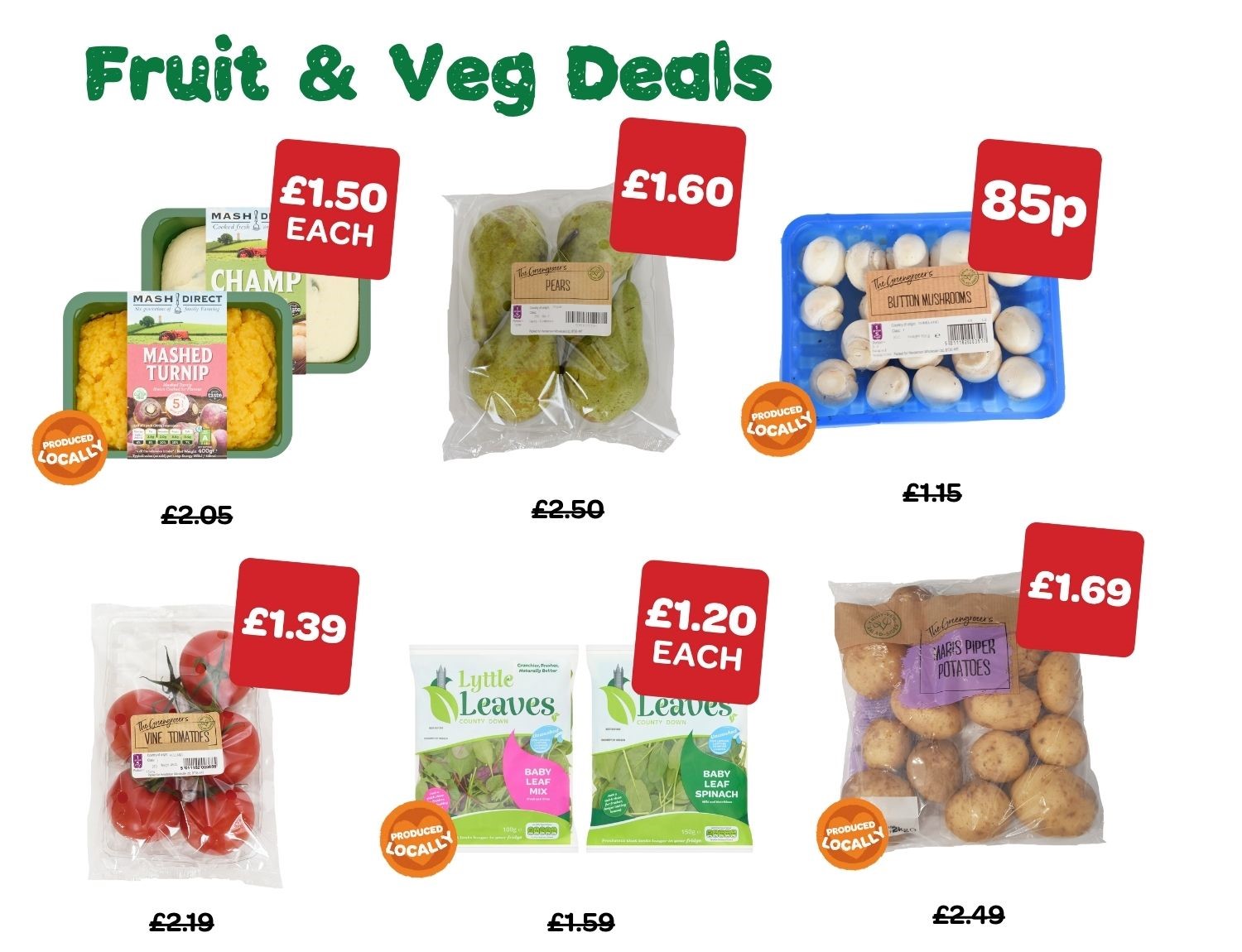 P8 ViVO Deals Website - Fruit & vegetables
