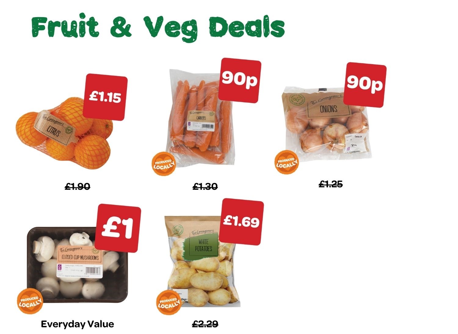 P7 ViVOXTRA Deals Website - Fruit & vegetables