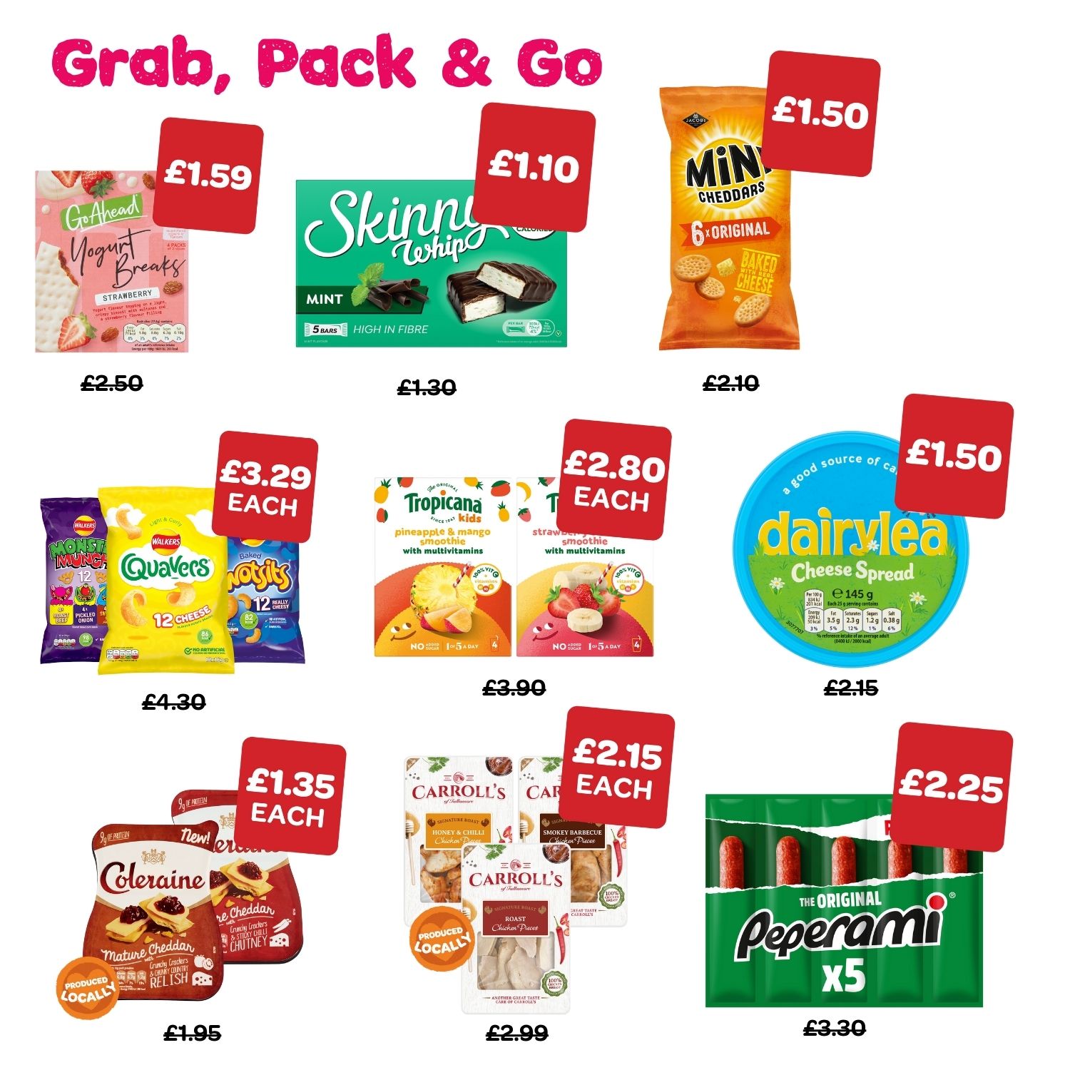 Grab, Pack & Go