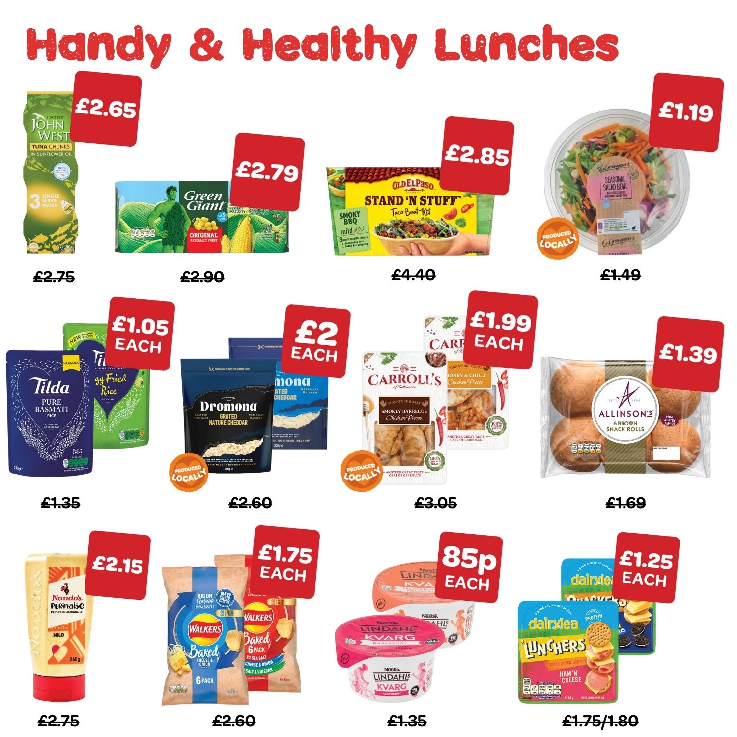 Handy & Healthy lunches