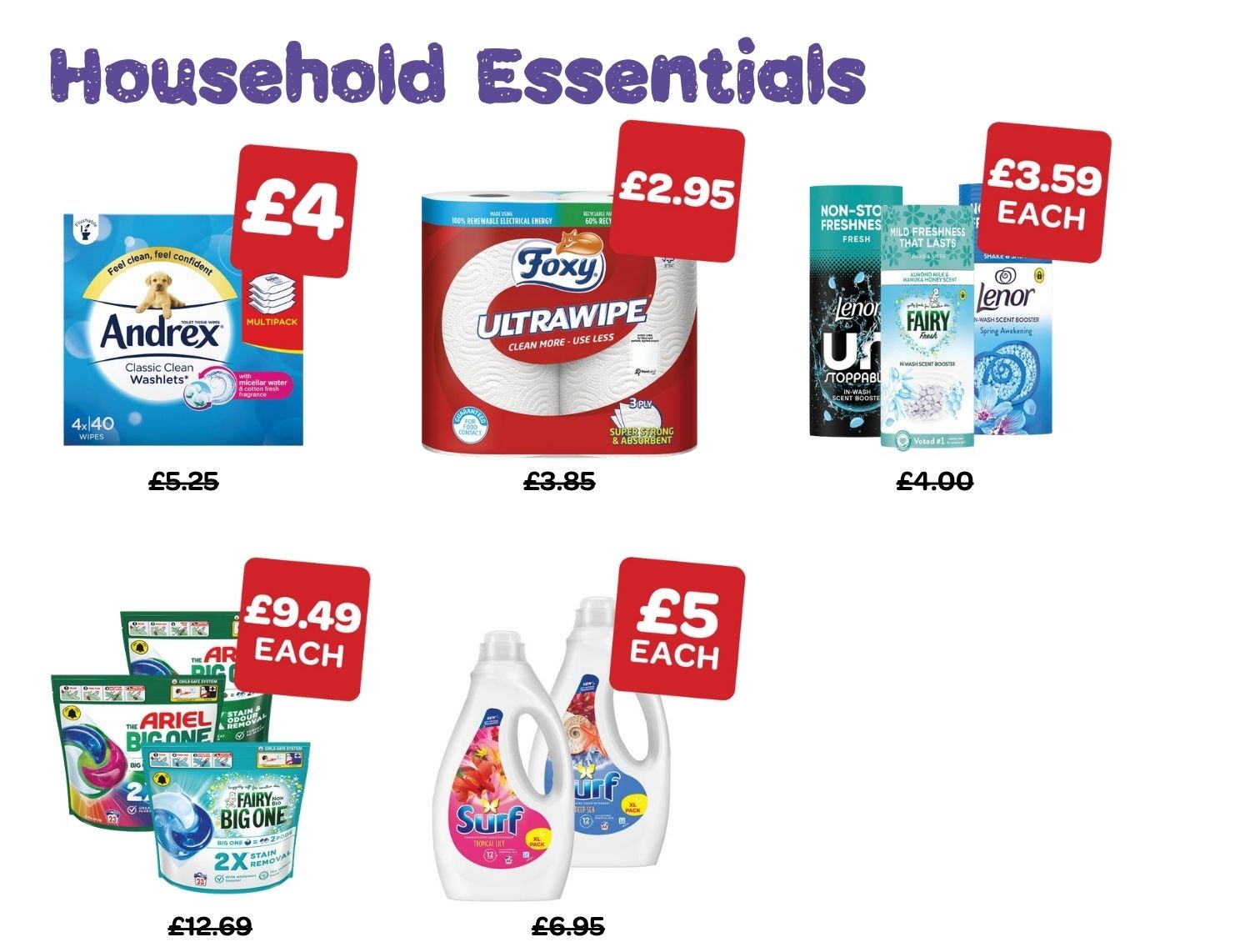P7 ViVOXTRA Deals Website - Household essentials