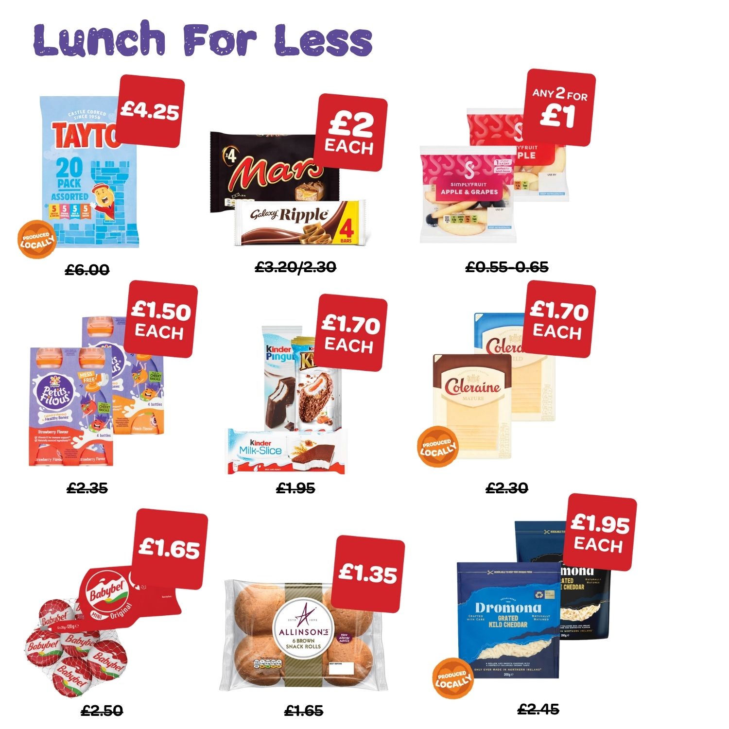 Lunch for less