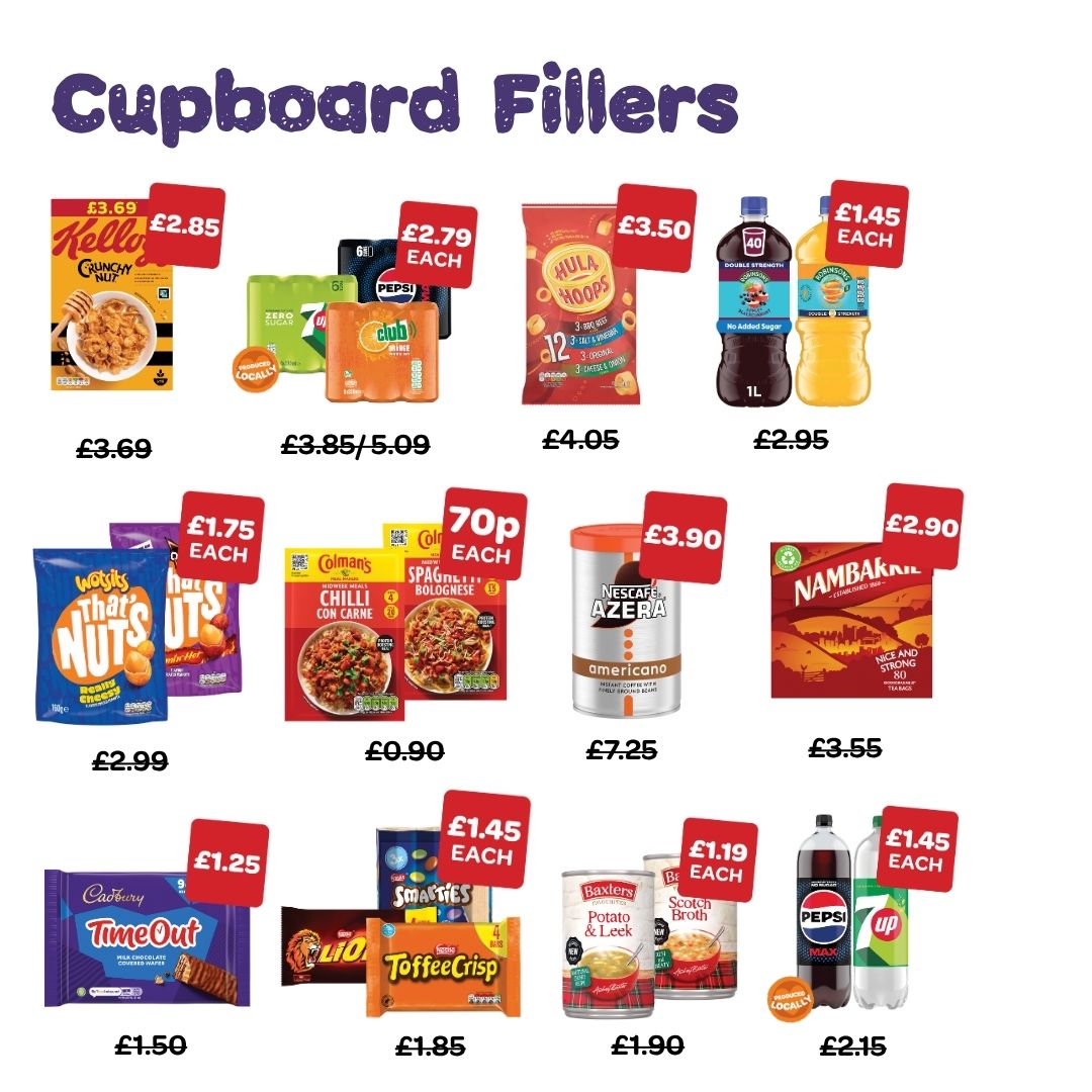 Cupboard Fillers