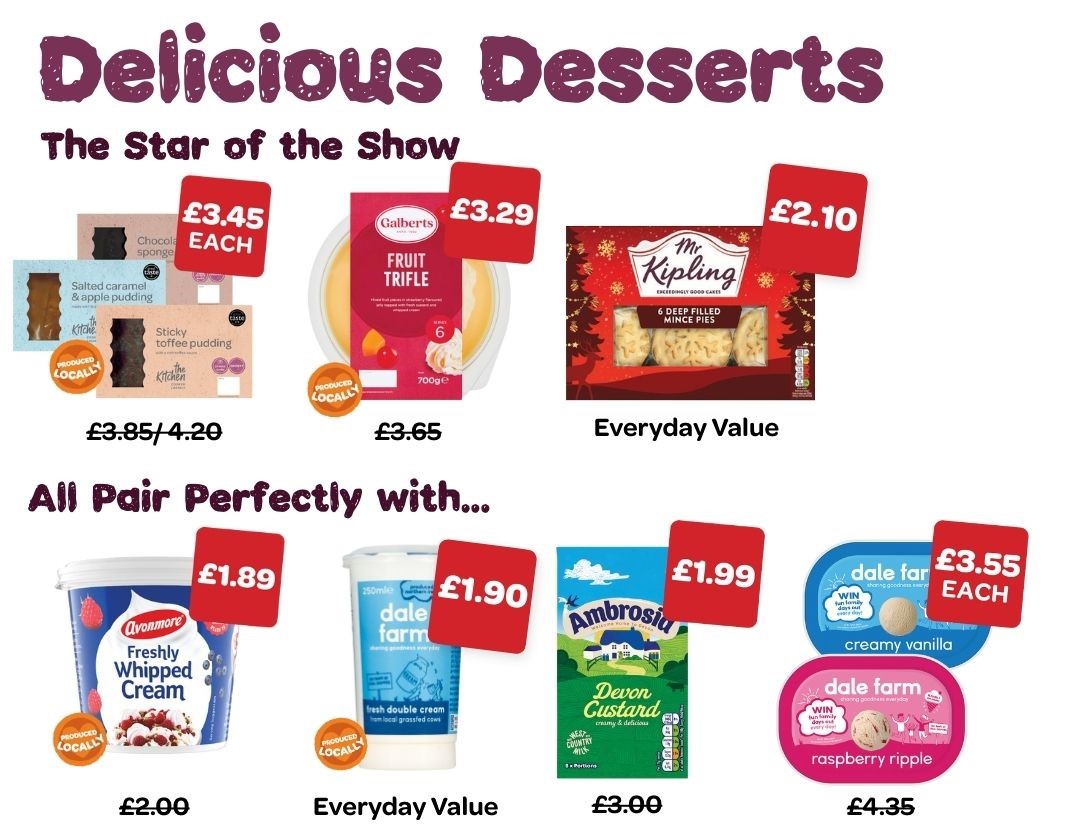 VIVOXTRA P12 WEB IMAGES - Delicious Desserts