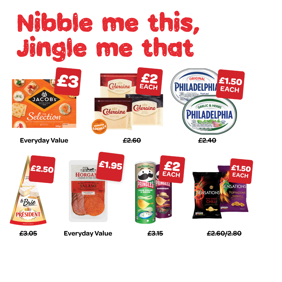 Nibble me this, Jingle me that