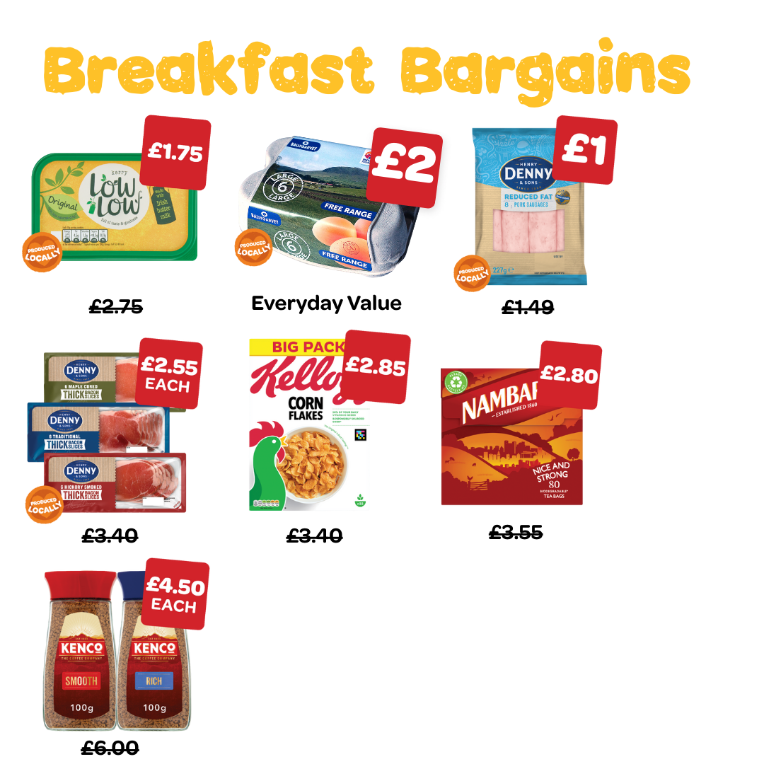 Breakfast Bargains