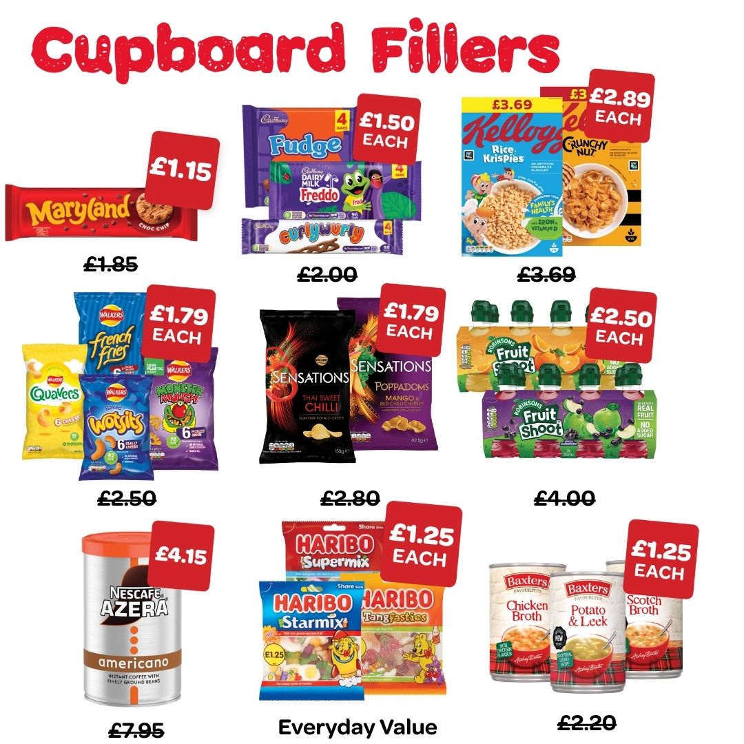 Cupboard Fillers