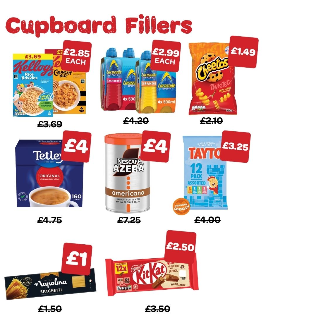Cupboard Fillers