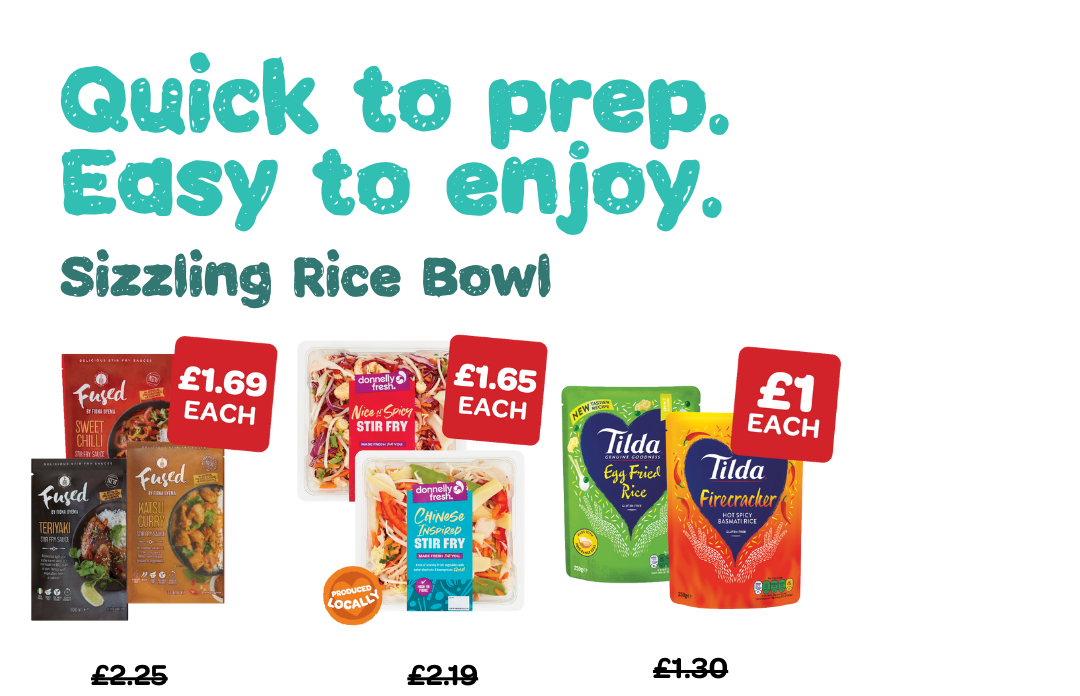 Quick to prep, easy to enjoy