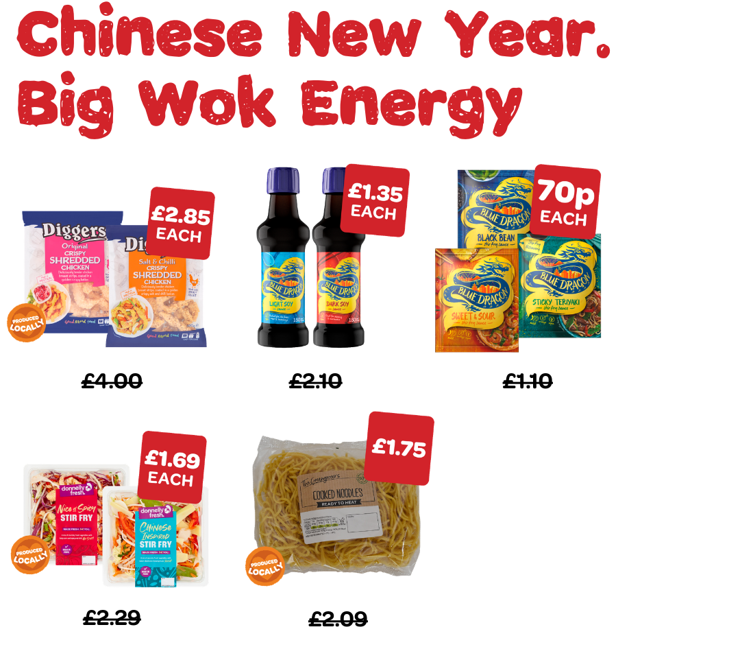 Chinese New Year. Big Wok Energy