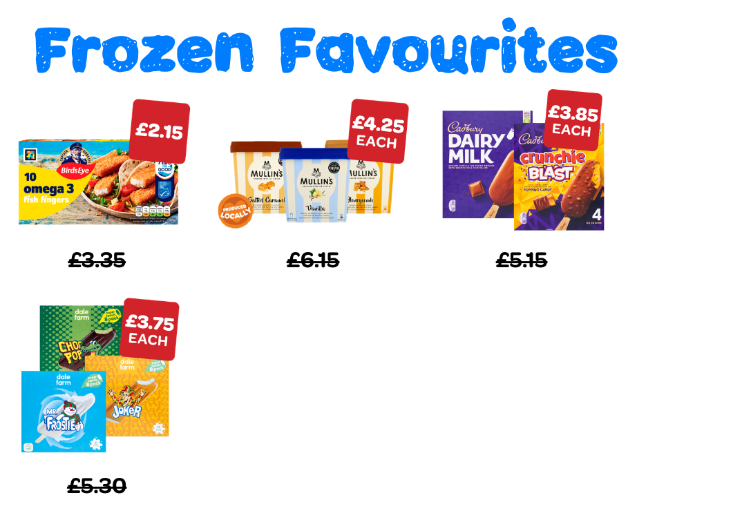 Frozen Favourites