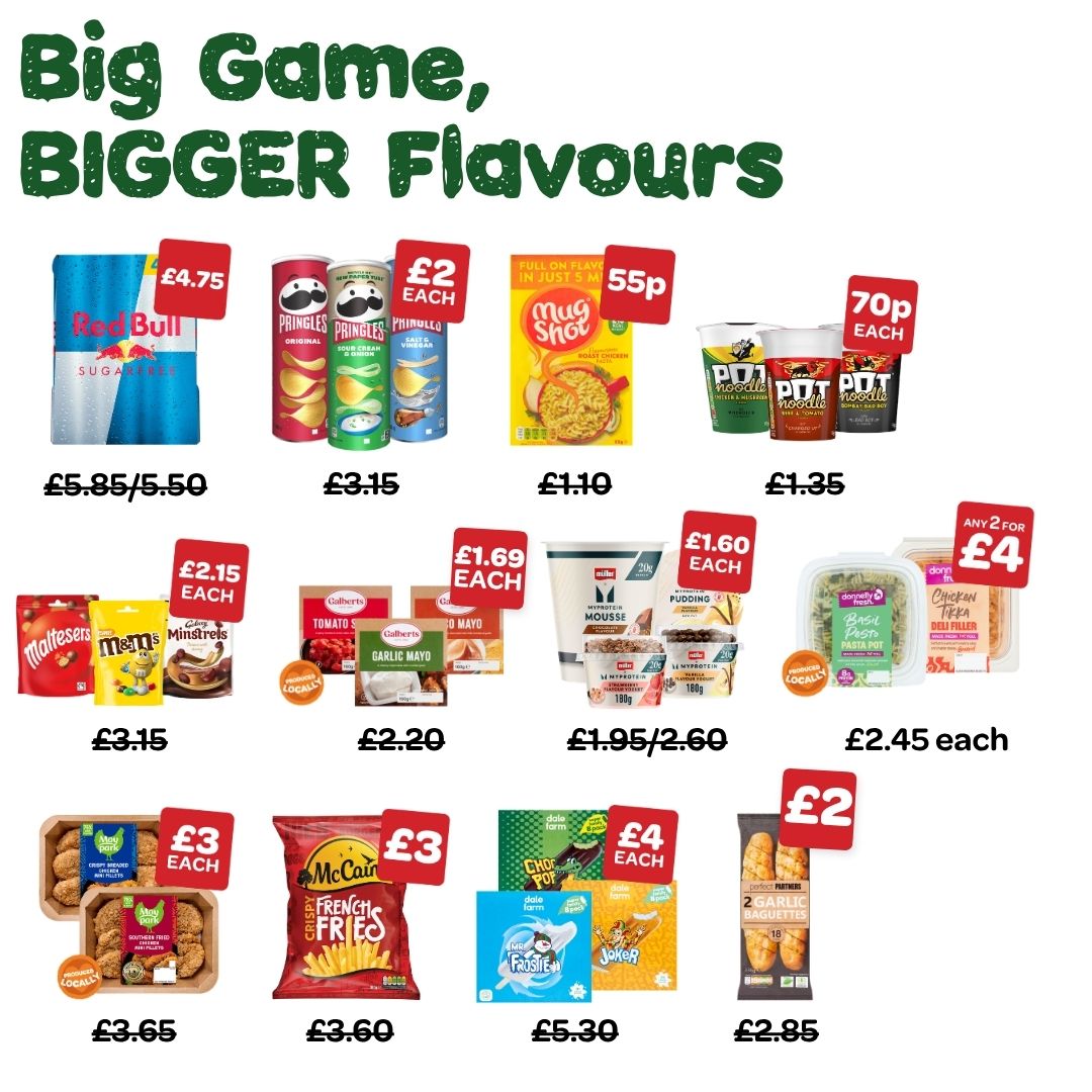 Big Game, BIGGER Flavours