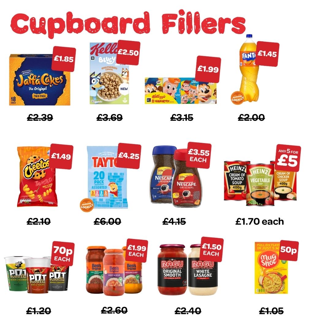 Cupboard Fillers