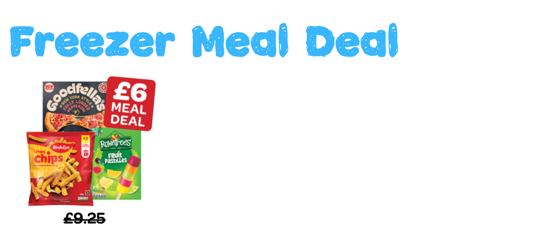 Freezer meal deal