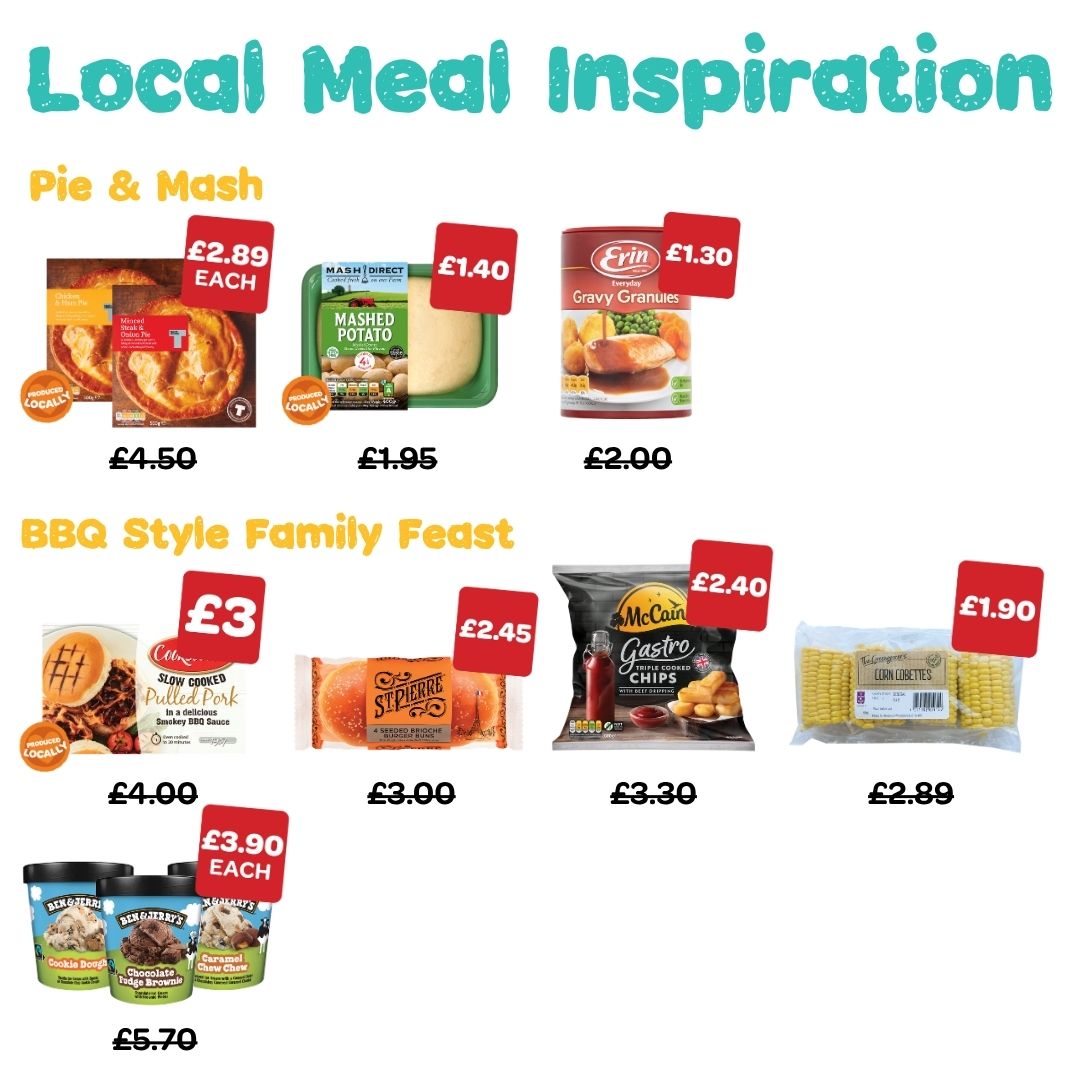 Local meal inspiration