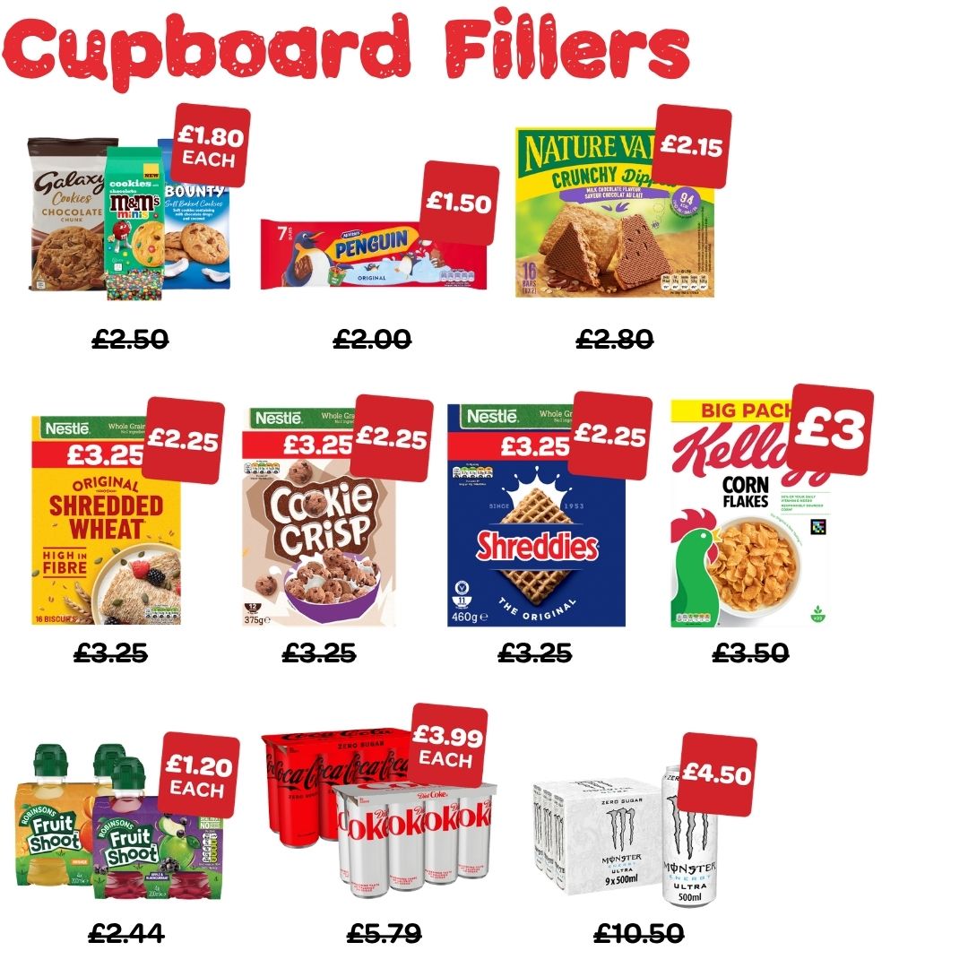 Cupboard Fillers