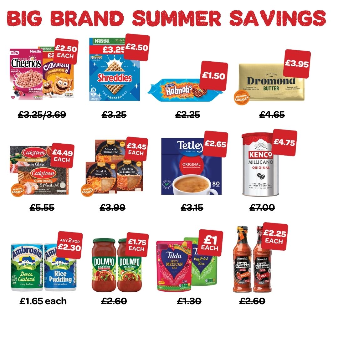 Big Brand Summer Savings