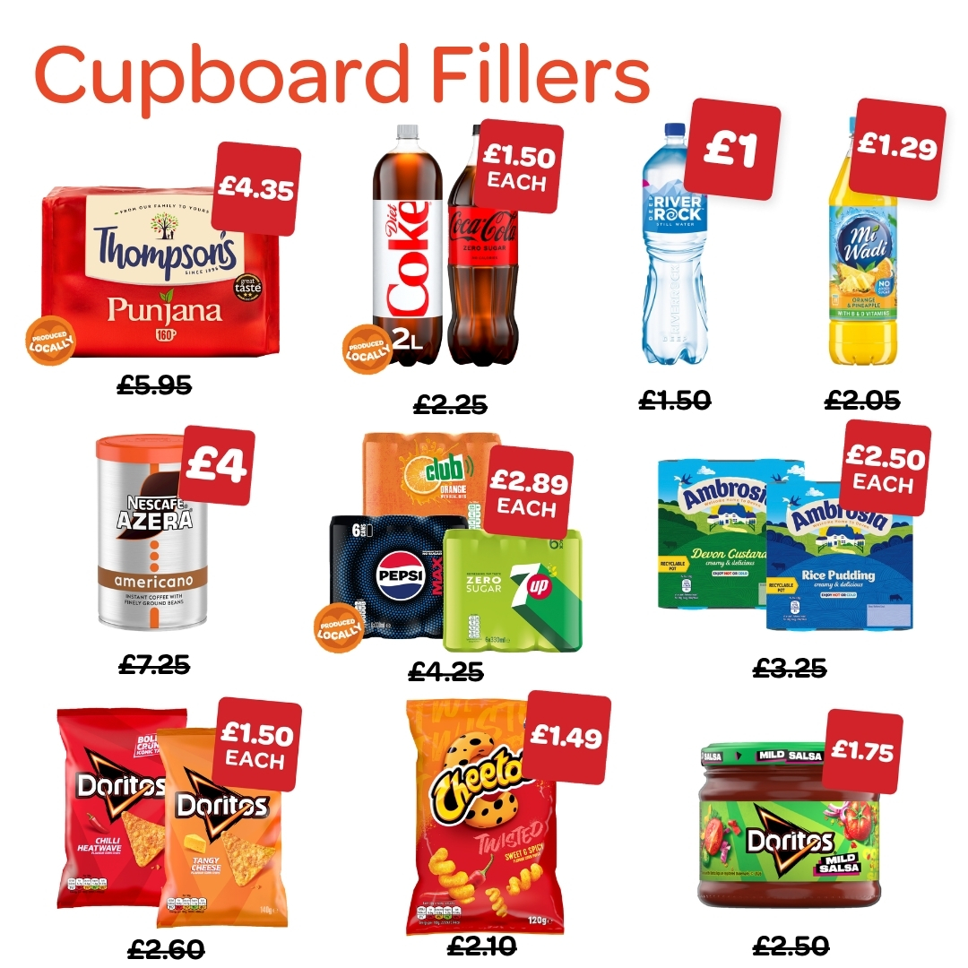 Cupboard Fillers
