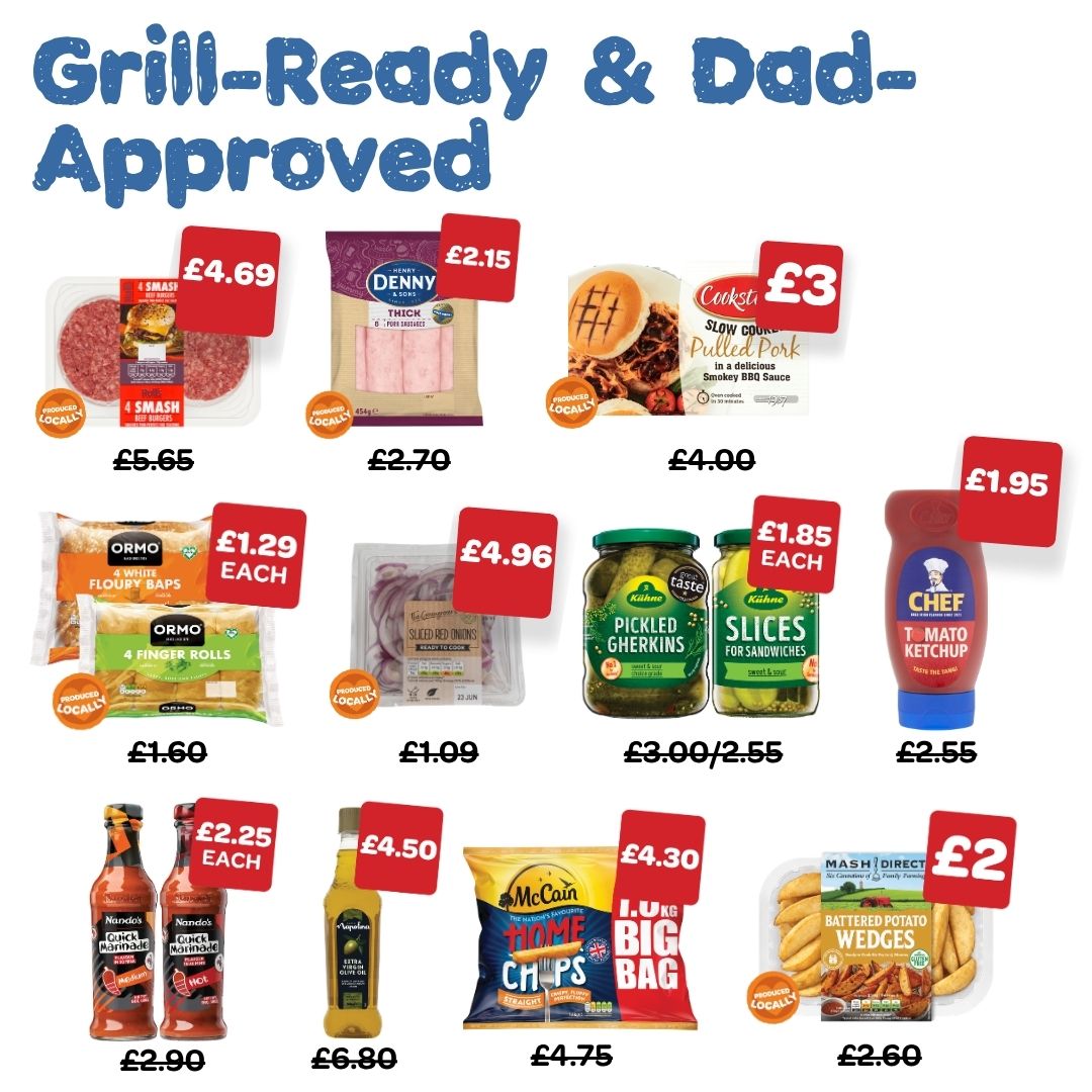 Grill ready & Dad Approved