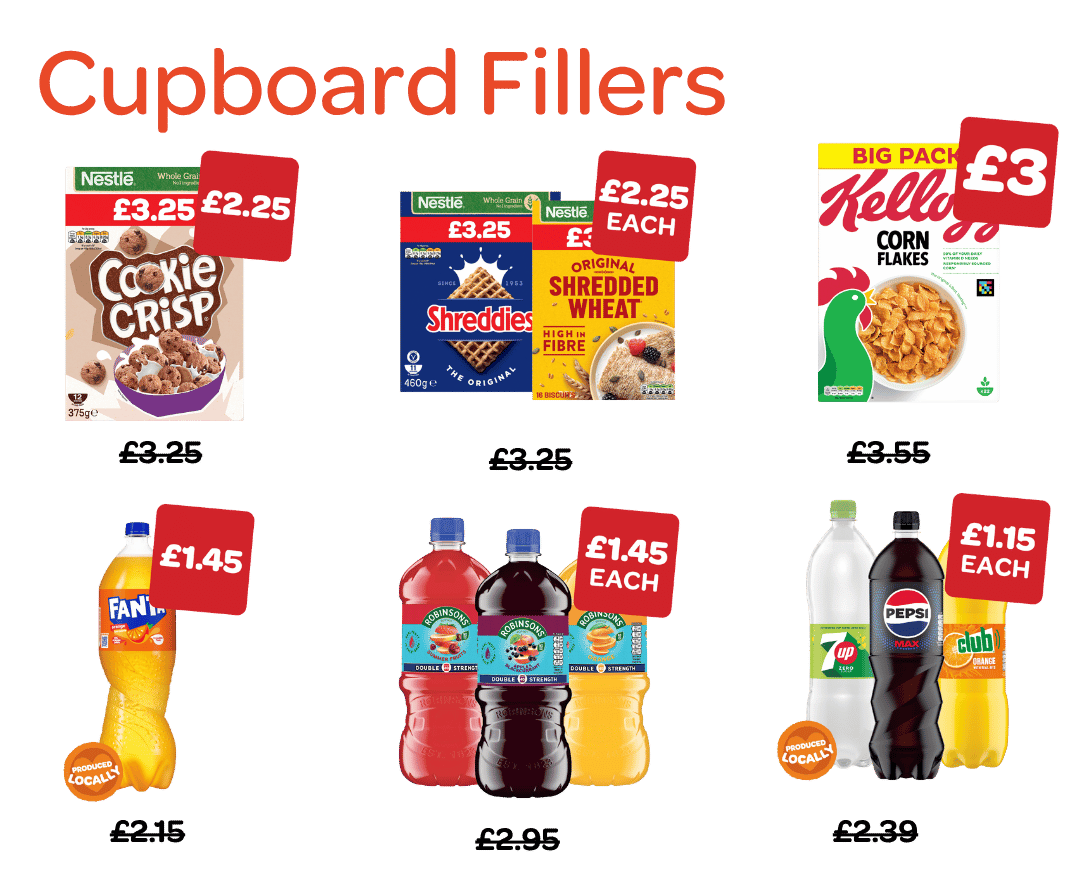 Cupboard Fillers