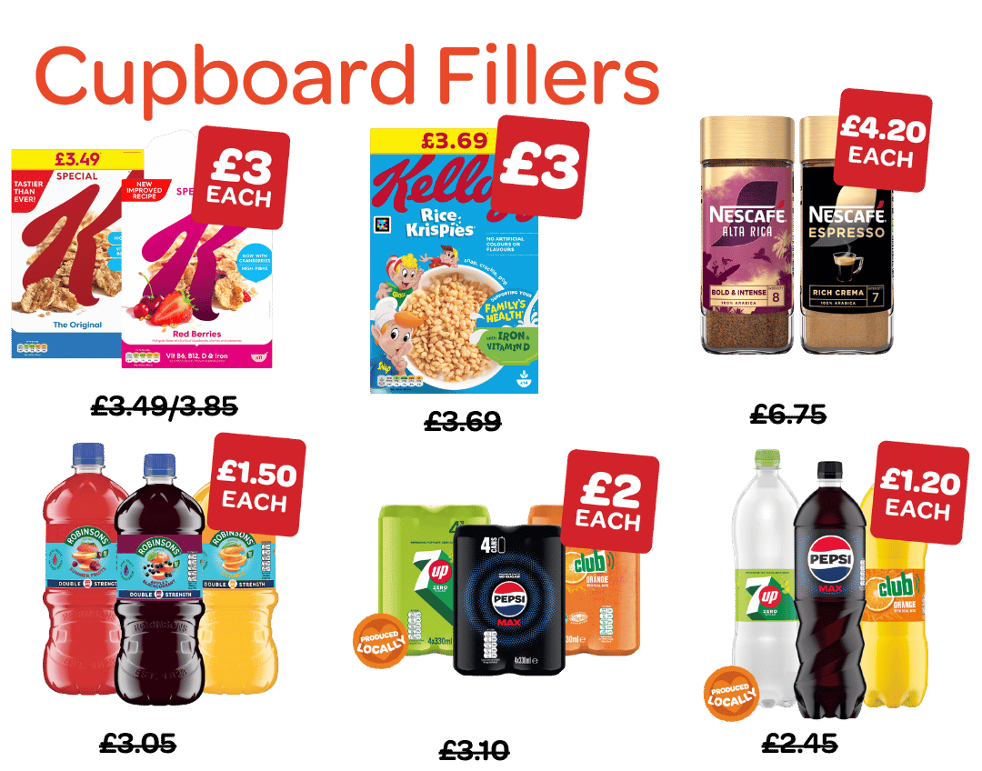 Cupboard Fillers