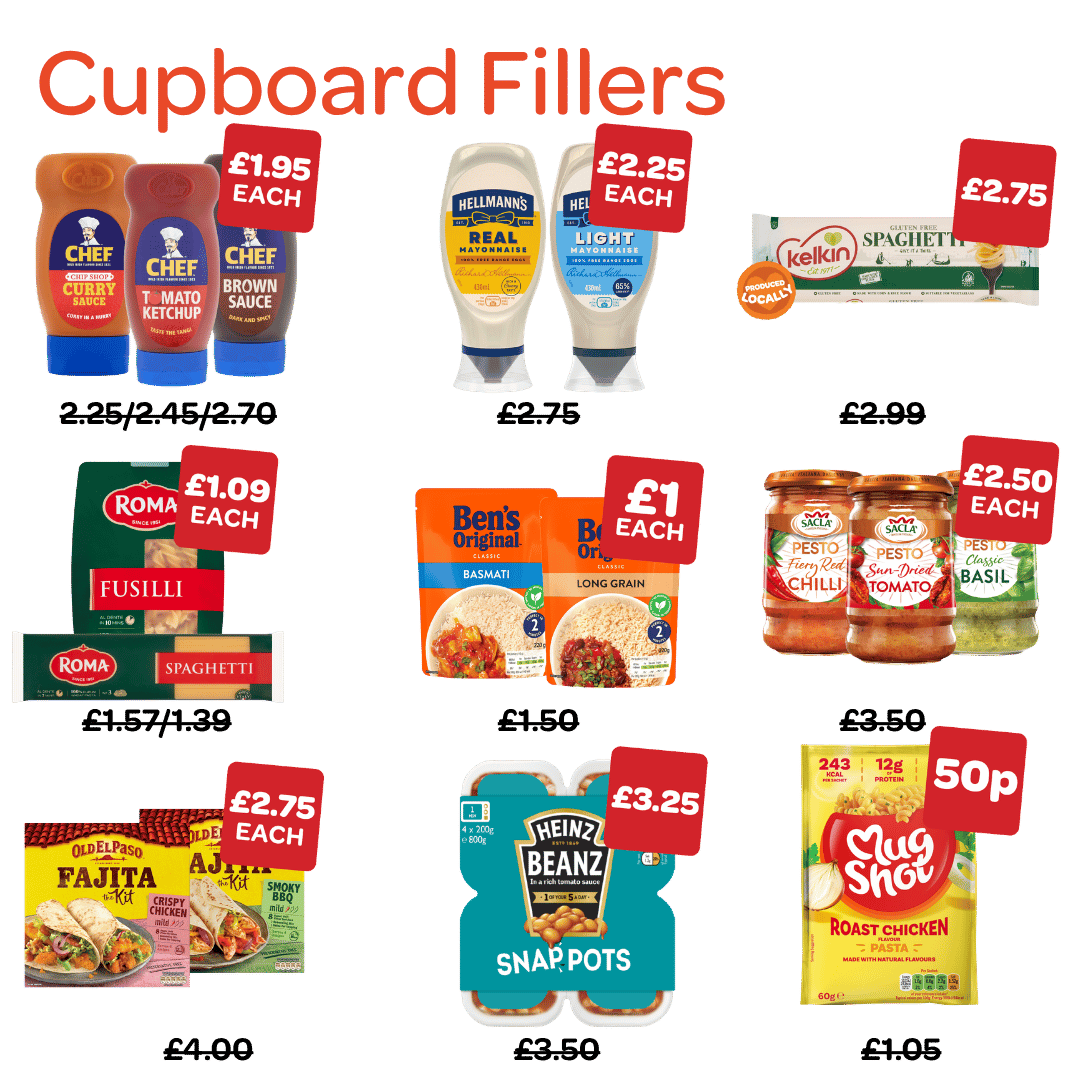 Cupboard Fillers