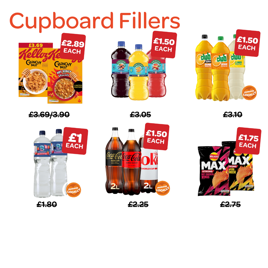Cupboard Fillers
