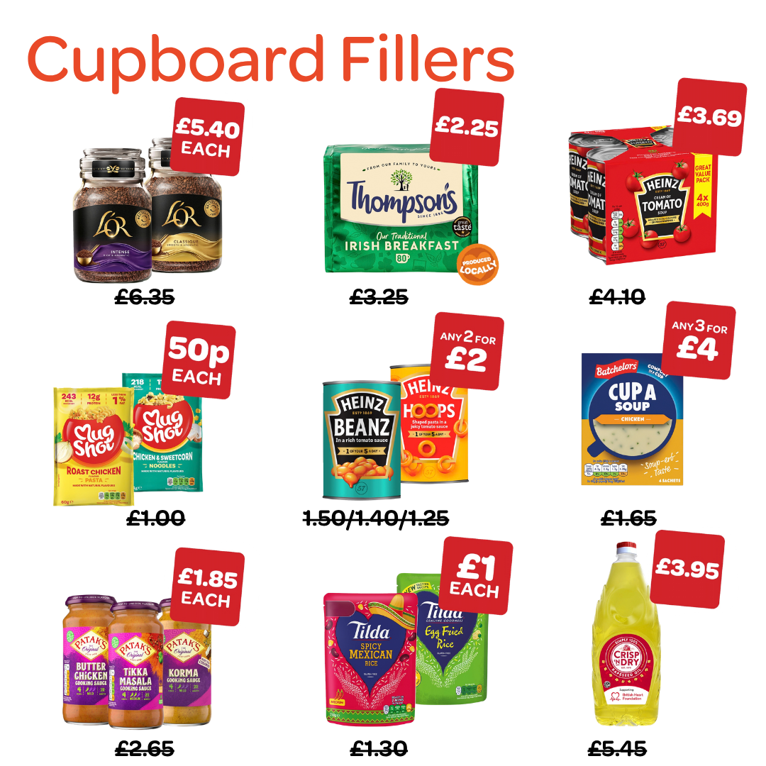 Cupboard Fillers