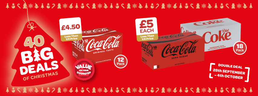 HEN   Christmas Week 5   Coke Original, Coke Zero and Diet Coke FACEBOOK COVER