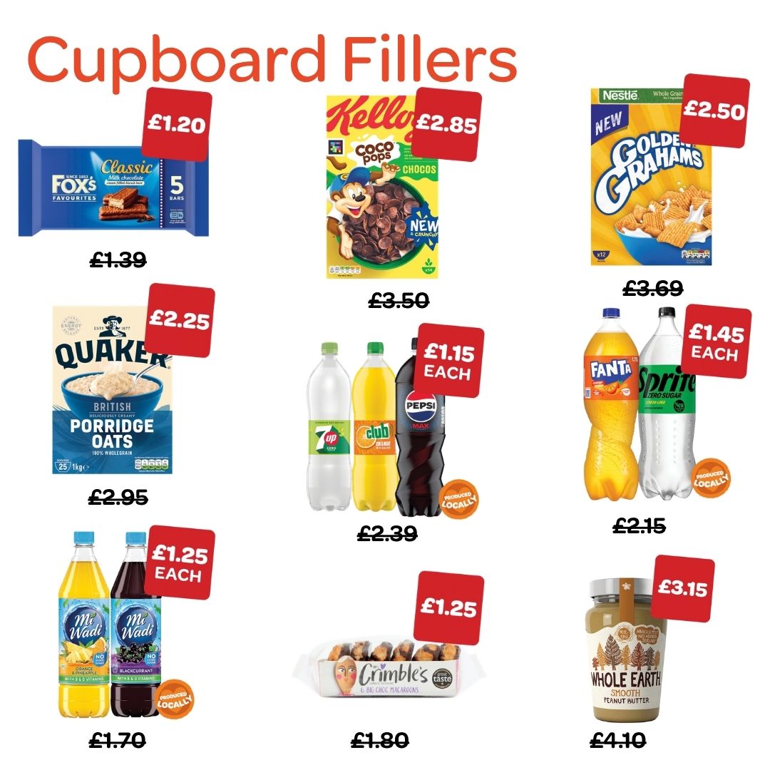 Cupboard Fillers
